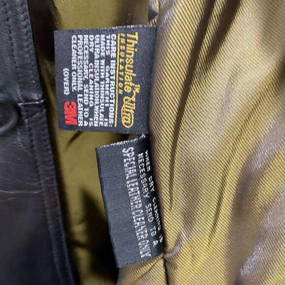 Men's Leather Coat. Willsons Leather. 100% Genuine Leather. - Picture 5 of 6